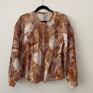 NWT The Odells women’s Beverly blouse, size medium